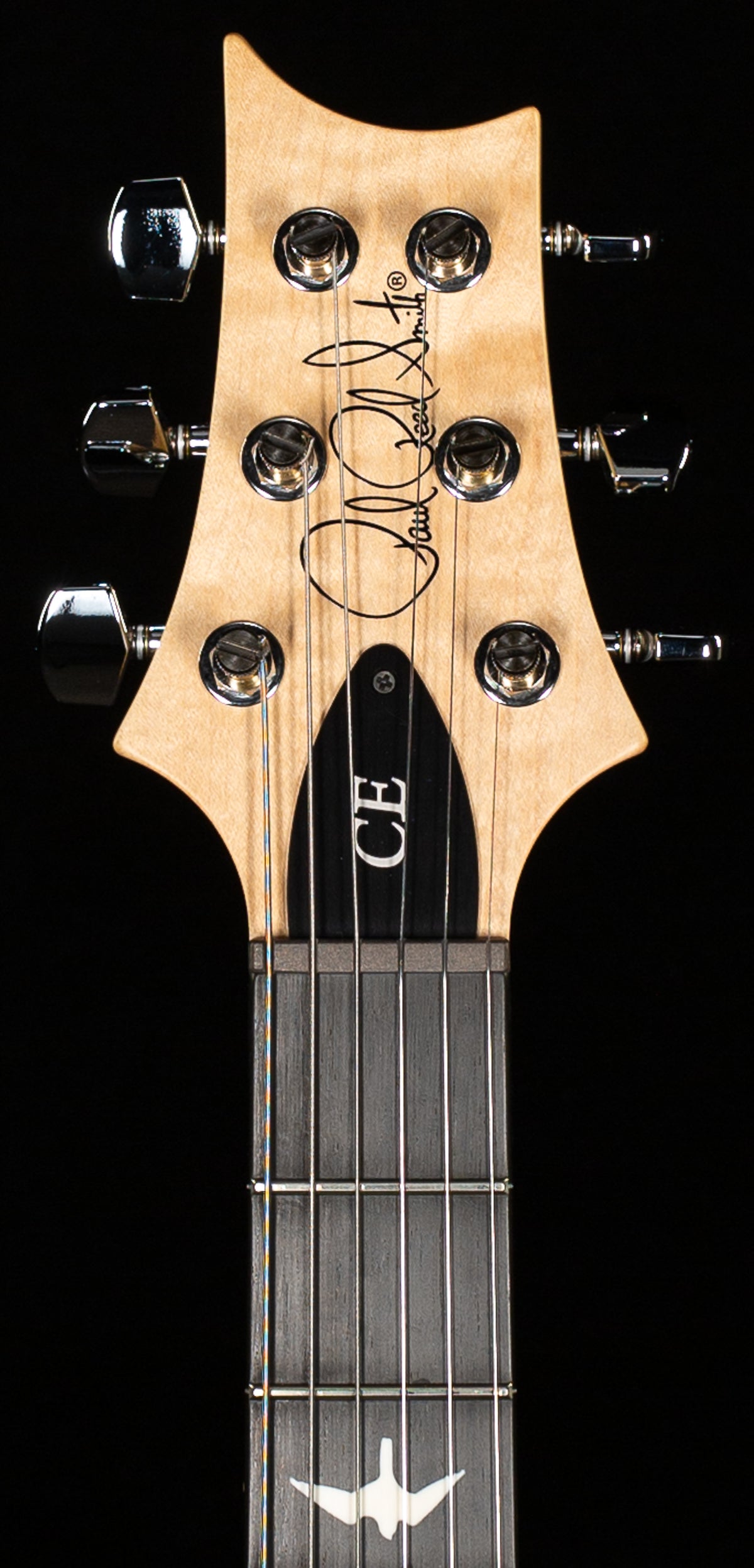 PRS CE 24 Willcutt Exclusive Run Faded Gray Black Blue Burst w/ Blue Back (073)