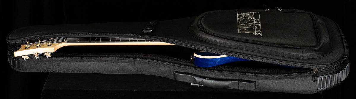 PRS CE 24 Willcutt Exclusive Run Faded Gray Black Blue Burst w/ Blue Back (073)