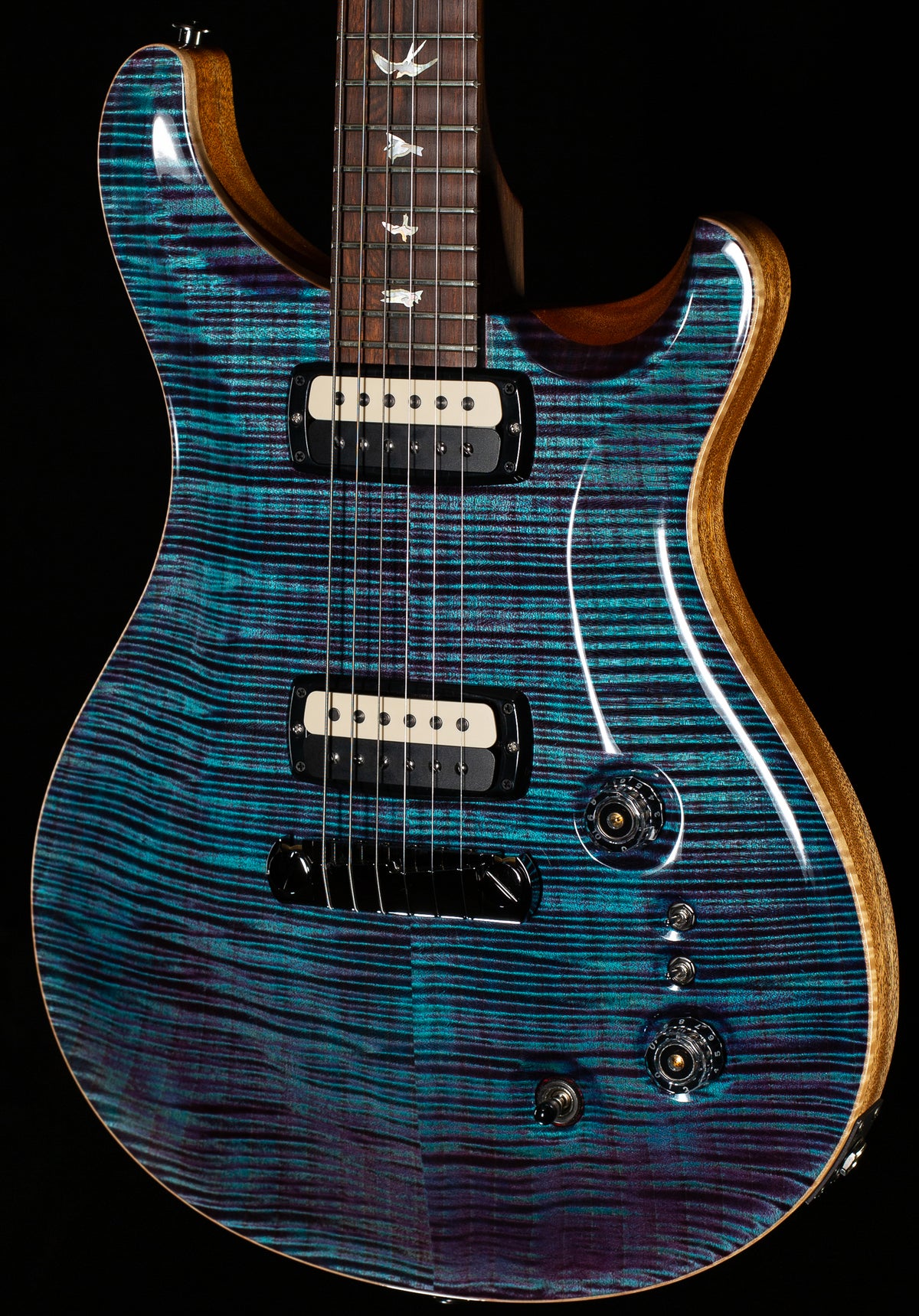 PRS Wood Library Willcutt Exclusive Paul's Guitar Violet 10 Top Rosewood Neck (265)