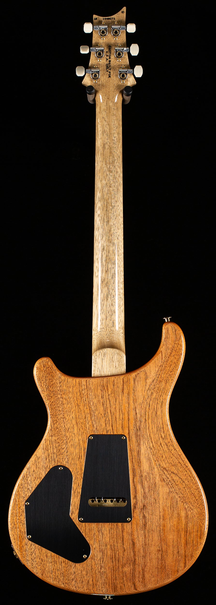 PRS Wood Library Willcutt Exclusive DGT Korina Neck Santana Yellow 10 Top (272)