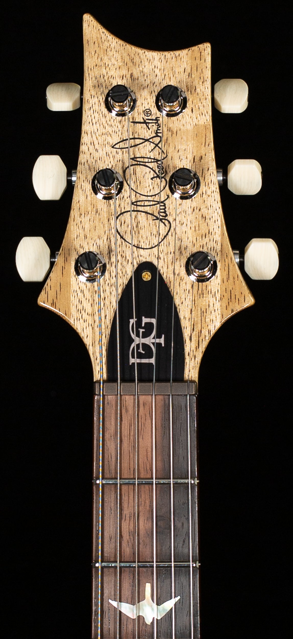 PRS Wood Library Willcutt Exclusive DGT Korina Neck Santana Yellow 10 Top (272)