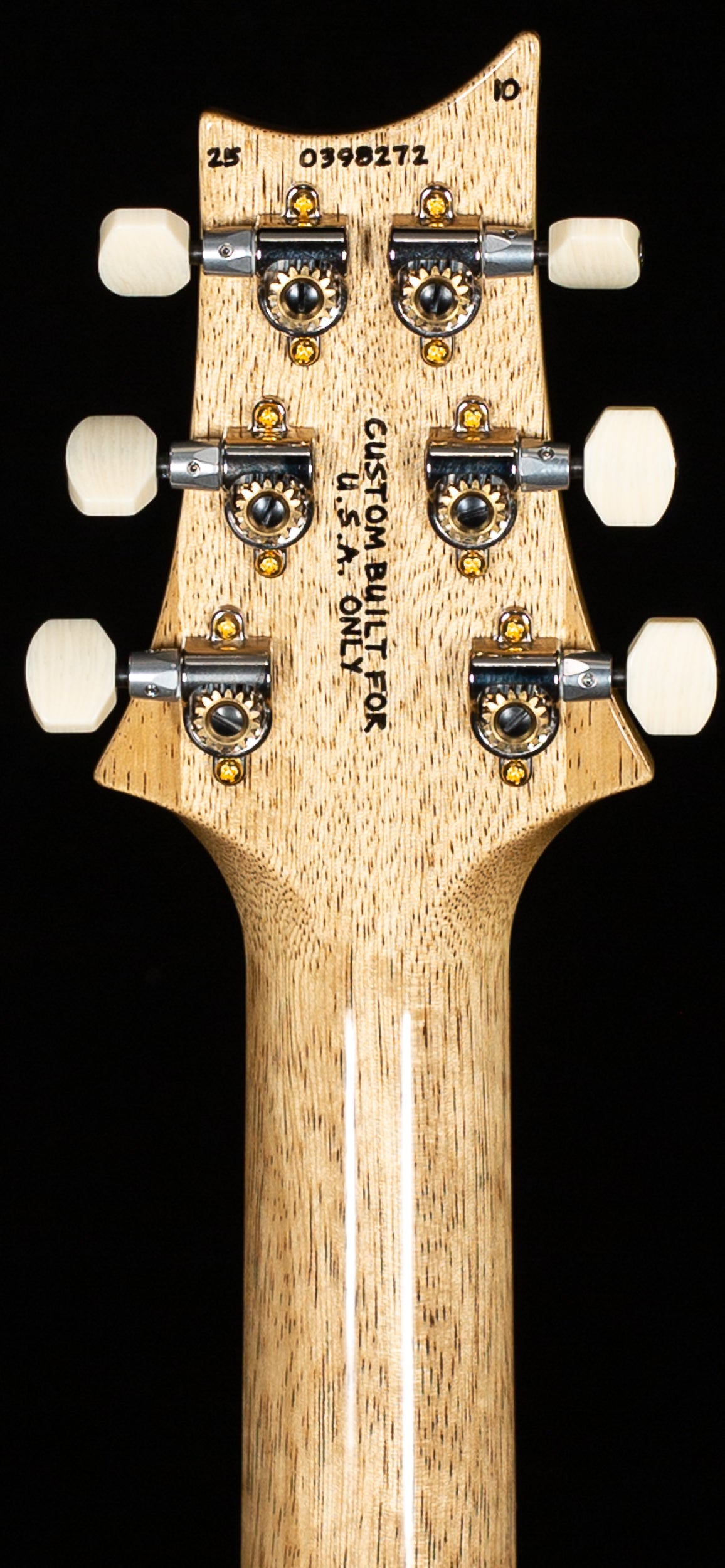 PRS Wood Library Willcutt Exclusive DGT Korina Neck Santana Yellow 10 Top (272)