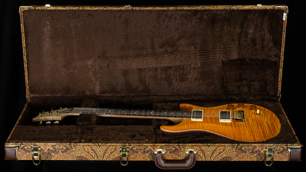 PRS Wood Library Willcutt Exclusive DGT Korina Neck Santana Yellow 10 Top (272)