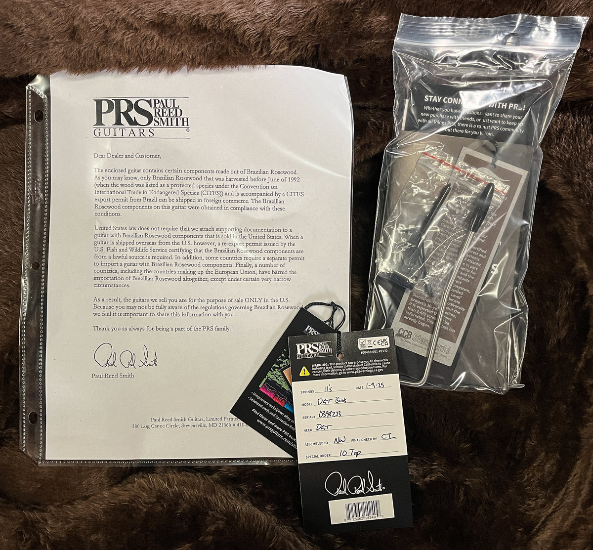 PRS Wood Library Willcutt Exclusive DGT Korina Neck Orange Tiger 10 Top (273)