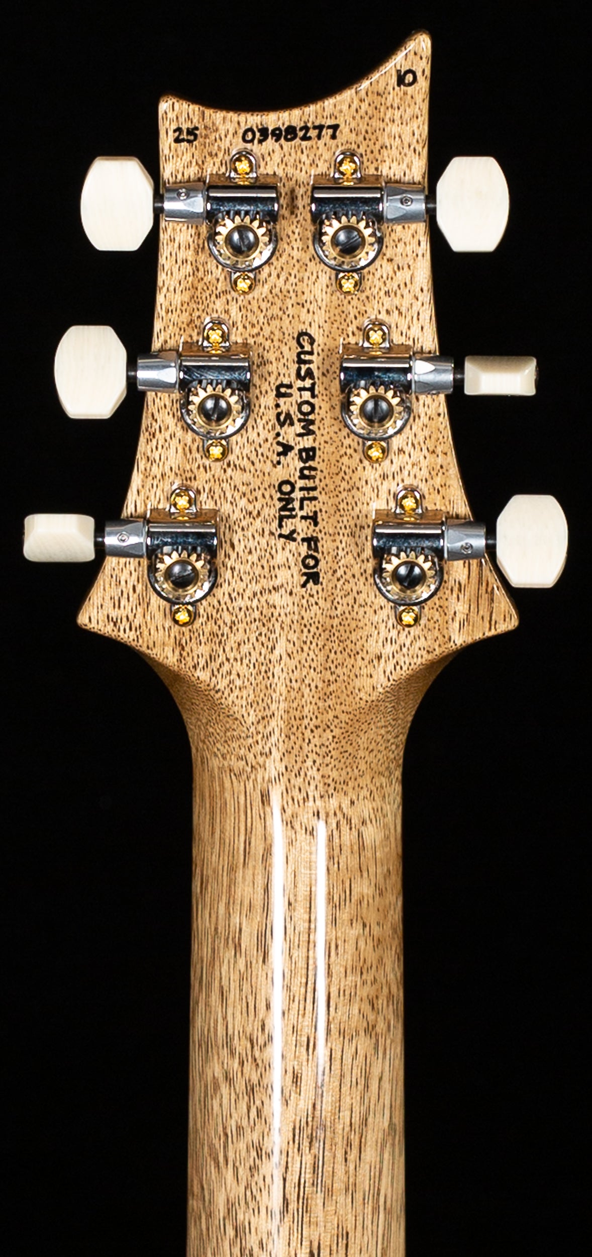 PRS Wood Library Willcutt Exclusive DGT Korina Neck Charcoal 10 Top (277)