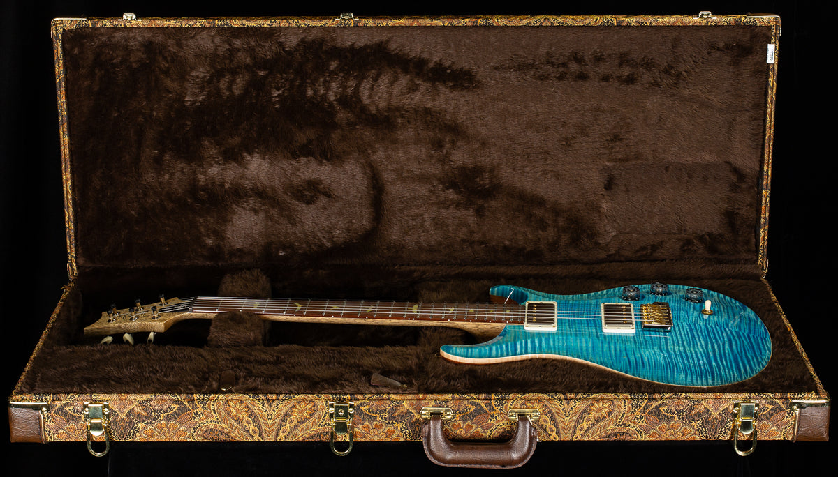 PRS Wood Library Willcutt Exclusive DGT Korina Neck Aquableux 10 Top (279)