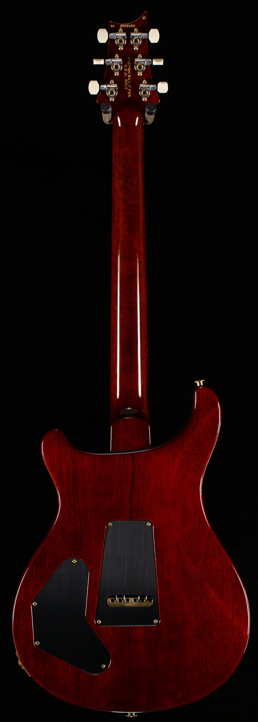 PRS Wood Library Willcutt Exclusive DGT Korina Neck Orange Tiger 10 Top (280)