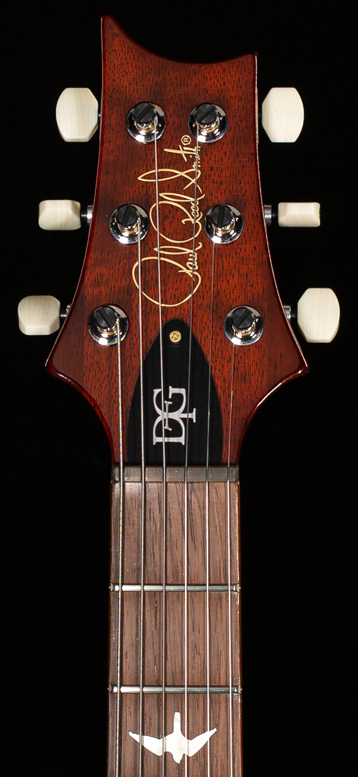 PRS Wood Library Willcutt Exclusive DGT Korina Neck Orange Tiger 10 Top (280)