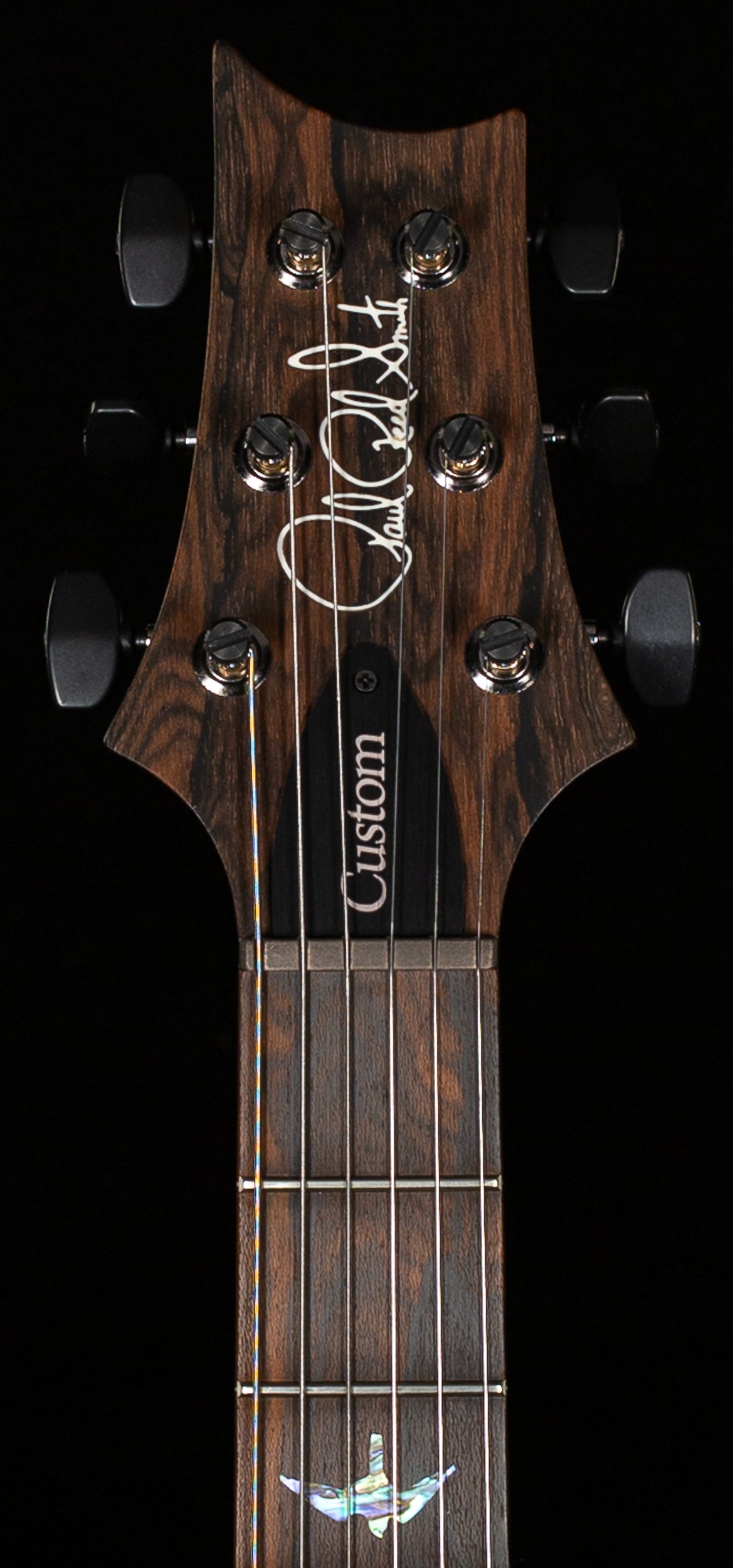 PRS Wood Library Willcutt Exclusive Custom 24-08 Rosewood Neck Charcoal Burst Quilt 10 Top Satin (628)