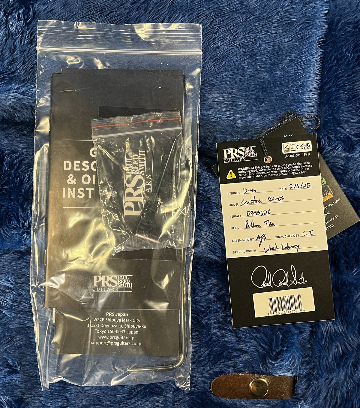 PRS Wood Library Willcutt Exclusive Custom 24-08 Rosewood Neck Charcoal Burst Quilt 10 Top Satin (628)