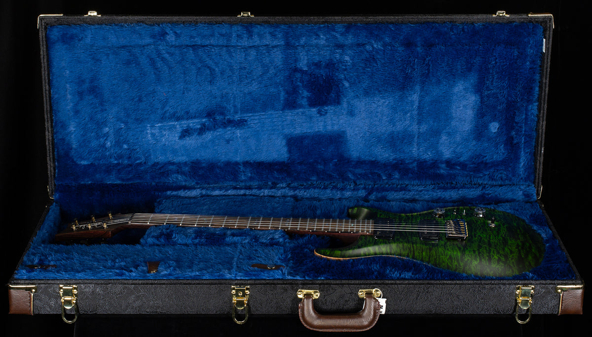 PRS Wood Library Willcutt Exclusive Custom 24-08 Rosewood Neck Jade Quilt 10 Top Satin Finish(629)