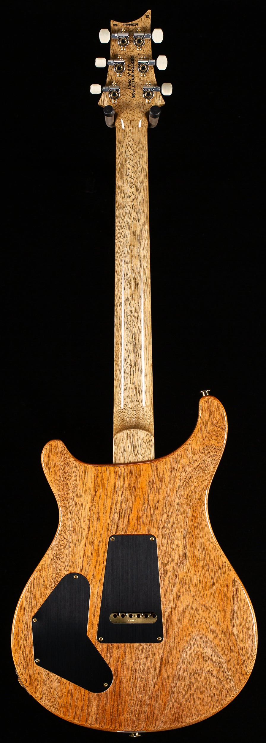 PRS Wood Library Willcutt Exclusive DGT Korina Neck Santana Yellow 10 Top (529)