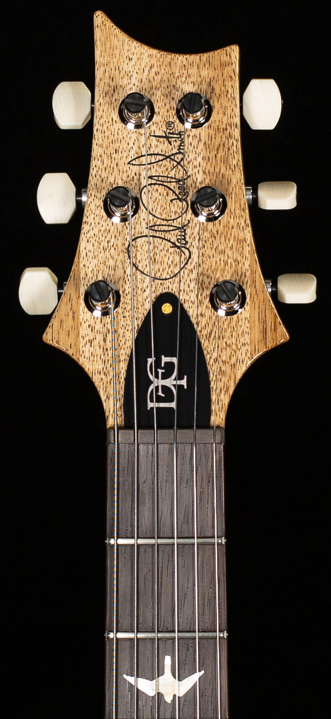 PRS Wood Library Willcutt Exclusive DGT Korina Neck Santana Yellow 10 Top (529)