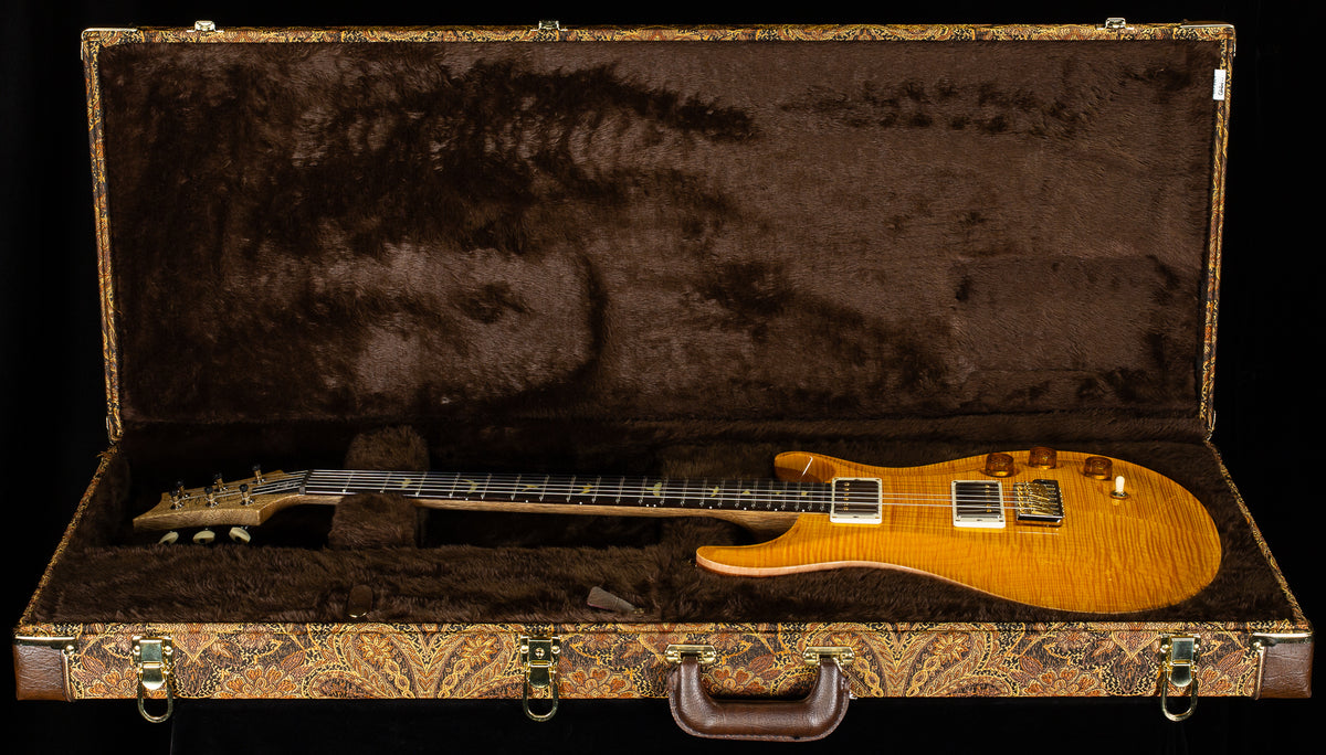 PRS Wood Library Willcutt Exclusive DGT Korina Neck Santana Yellow 10 Top (529)