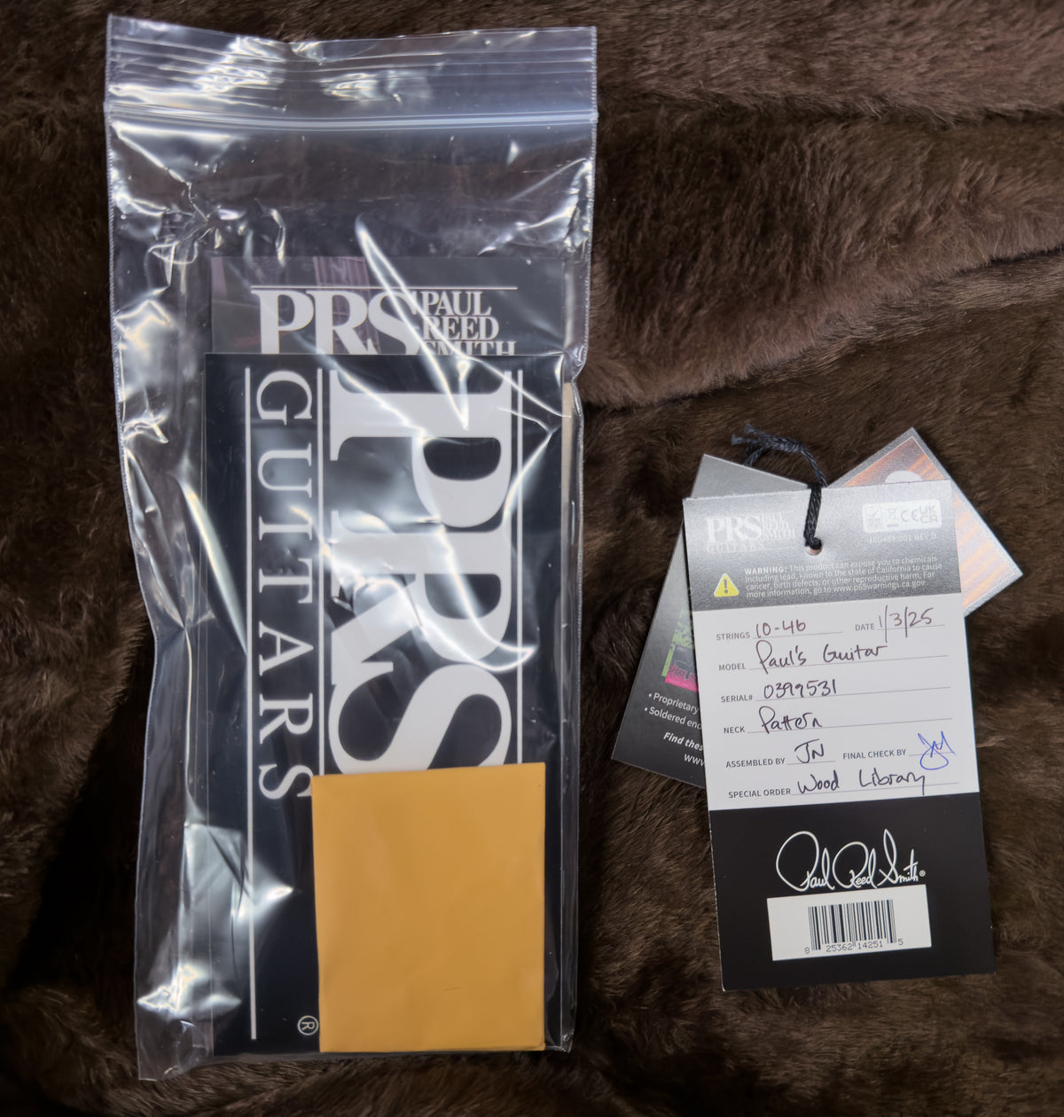 PRS Wood Library Willcutt Exclusive Paul&#39;s Guitar Blue Fade 10 Top Rosewood Neck (531)