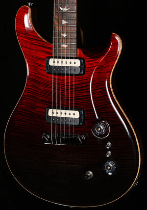 PRS Wood Library Willcutt Exclusive Paul's Guitar Fire Red to Gray Black Fade 10 Top Rosewood Neck (532)