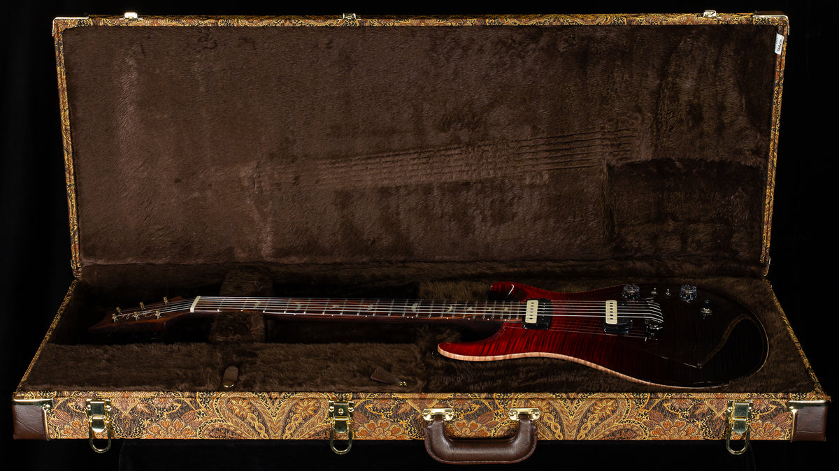 PRS Wood Library Willcutt Exclusive Paul&#39;s Guitar Fire Red to Gray Black Fade 10 Top Rosewood Neck (532)
