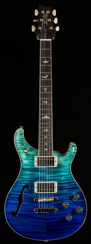 PRS Wood Library Willcutt Exclusive Semi-Hollow McCarty 594 Brazilian Rosewood Blue Fade 10 Top (561)