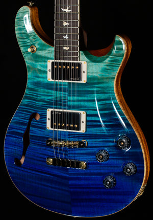 PRS Wood Library Willcutt Exclusive Semi-Hollow McCarty 594 Brazilian Rosewood Blue Fade 10 Top (561)