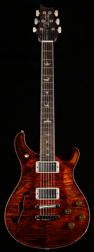 PRS Wood Library Willcutt Exclusive Semi-Hollow McCarty 594 Brazilian Rosewood Orange Tiger 10 Top (562)