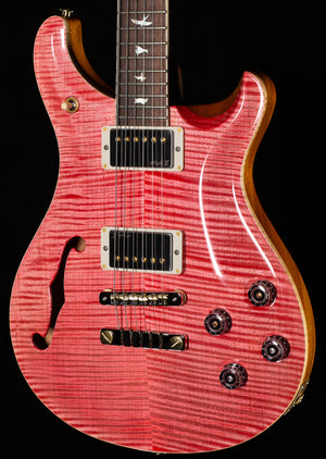 PRS Wood Library Willcutt Exclusive Semi-Hollow McCarty 594 Brazilian Rosewood Bonnie Pink 10 Top (563)