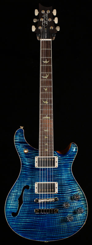 PRS Wood Library Willcutt Exclusive Semi-Hollow McCarty 594 Brazilian Rosewood River Blue 10 Top (564)