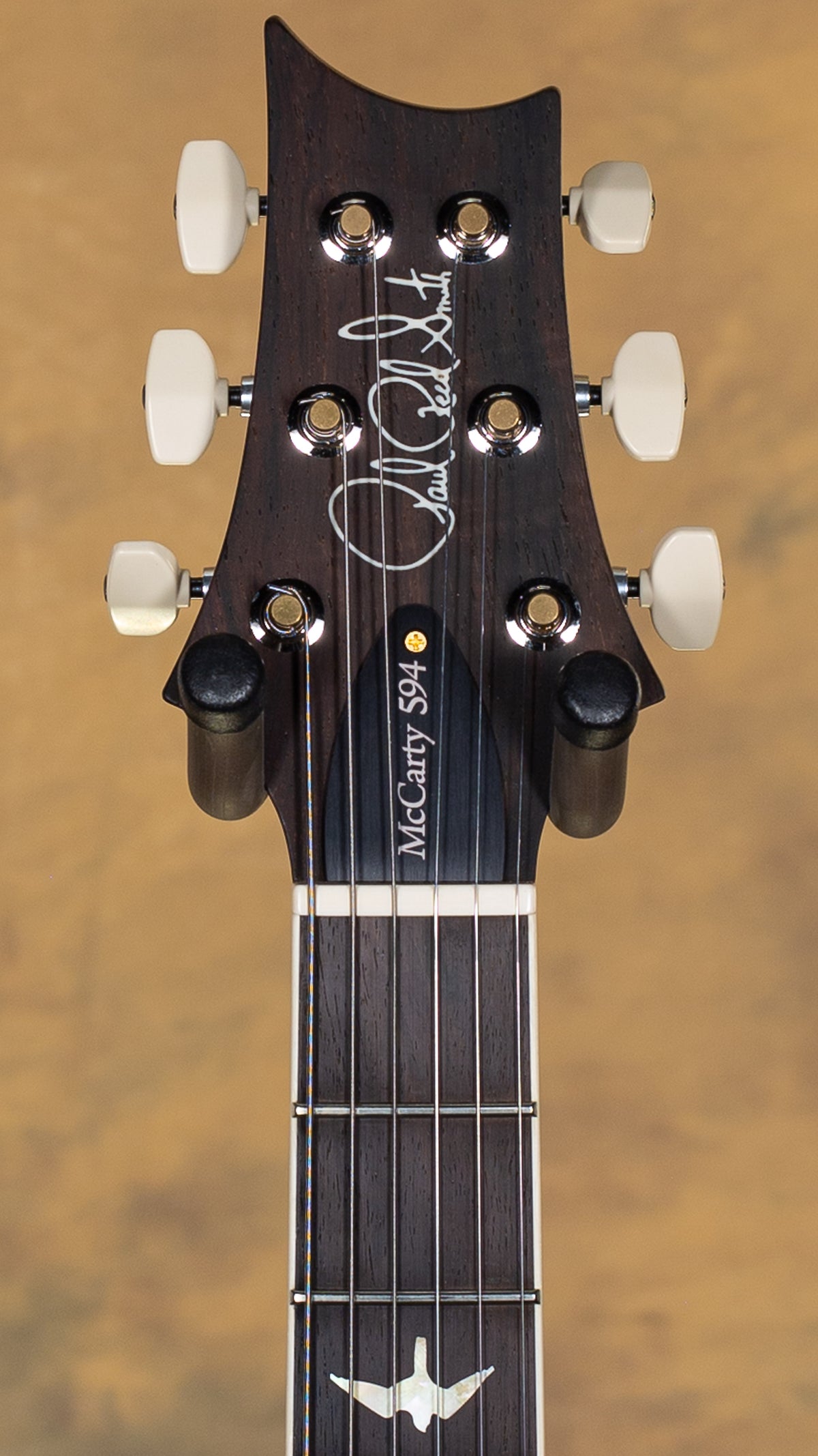 2025 PRS Wood Library Willcutt Exclusive Semi-Hollow McCarty 594 Rosewood Neck Orange Tiger 10 Top