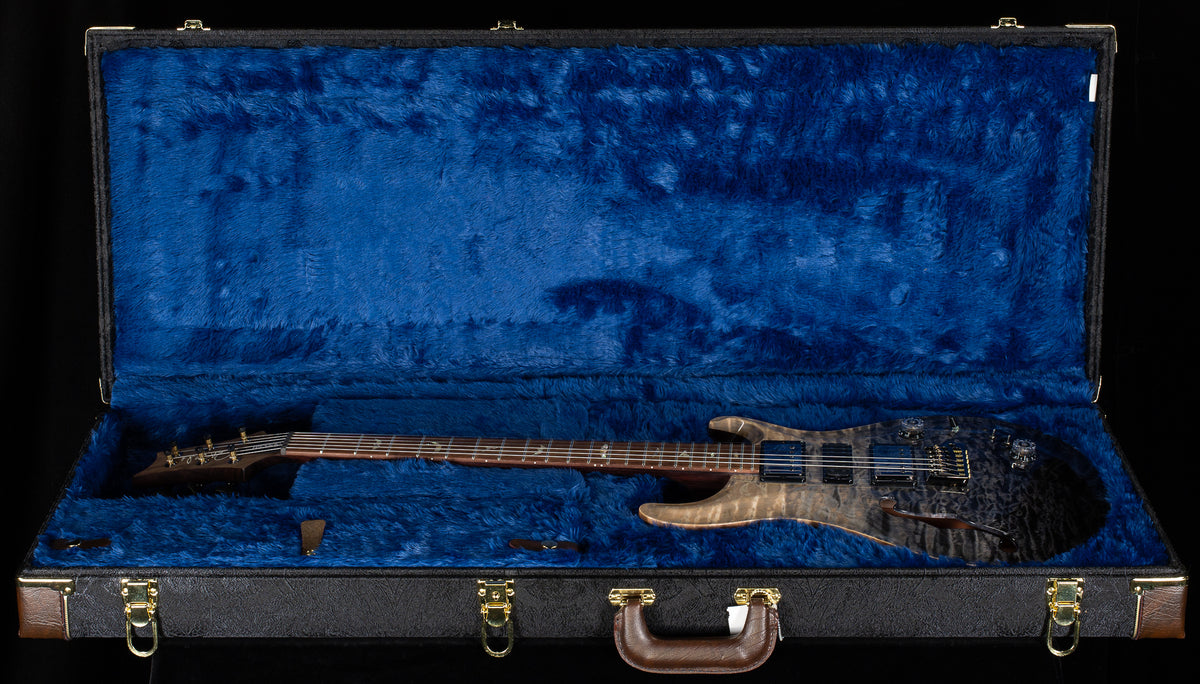 PRS Wood Library Willcutt Exclusive Special Semi-Hollow Brazilian Quilt 10 Top Grey Black Fade (519)