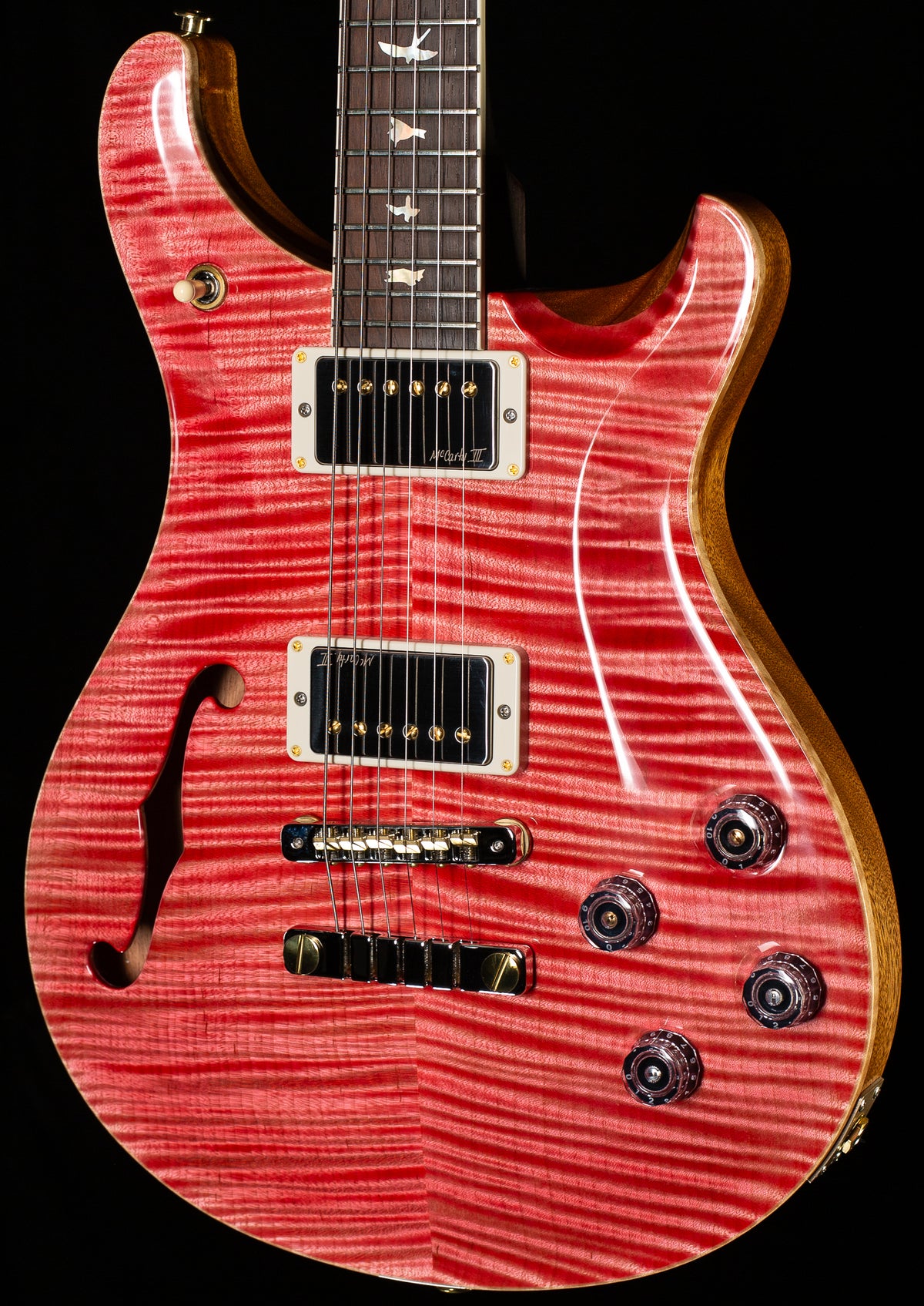 PRS Wood Library Willcutt Exclusive Semi-Hollow McCarty 594 Brazilian Rosewood Bonnie Pink (920)