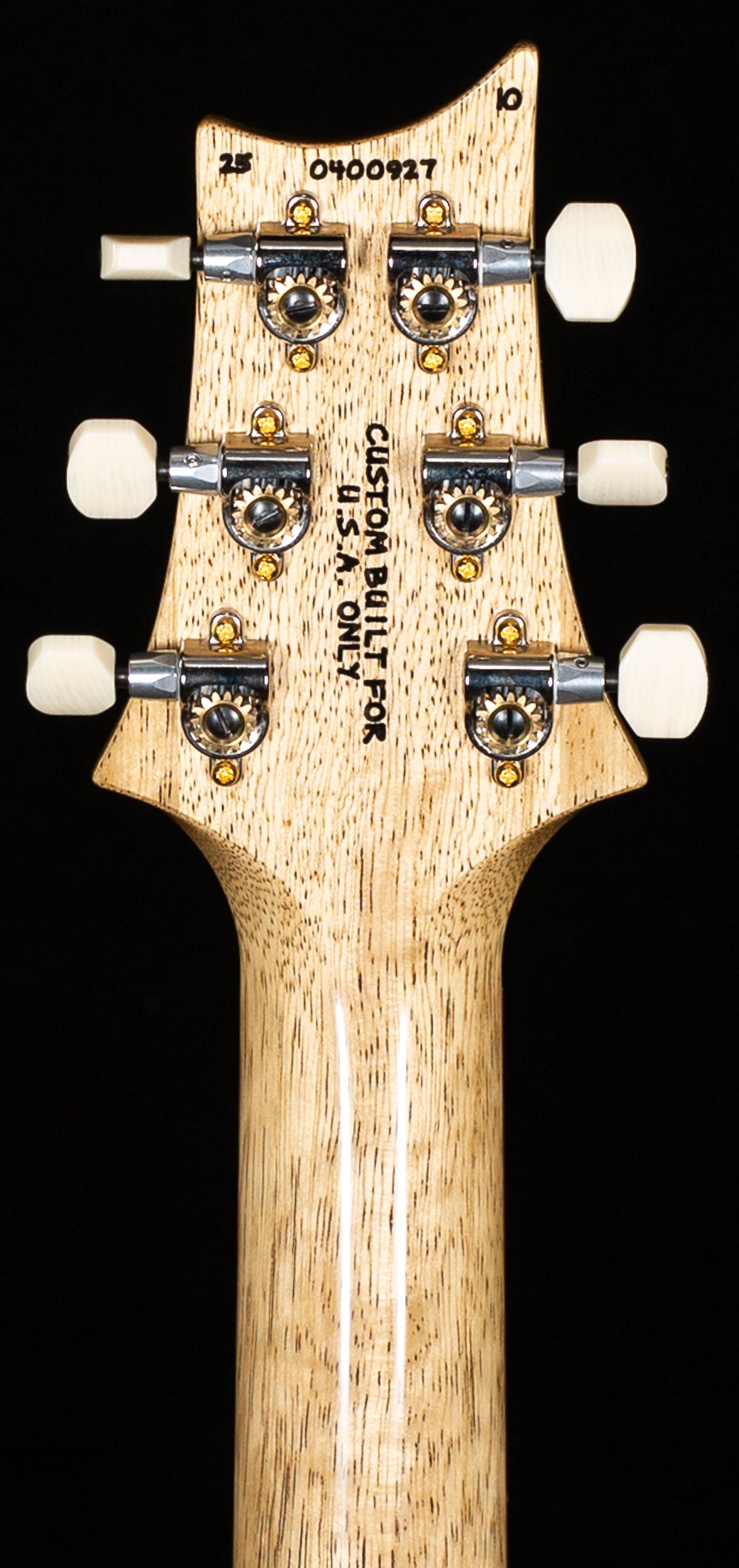 PRS Wood Library Willcutt Exclusive DGT Korina Neck Aquableux 10 Top (927)