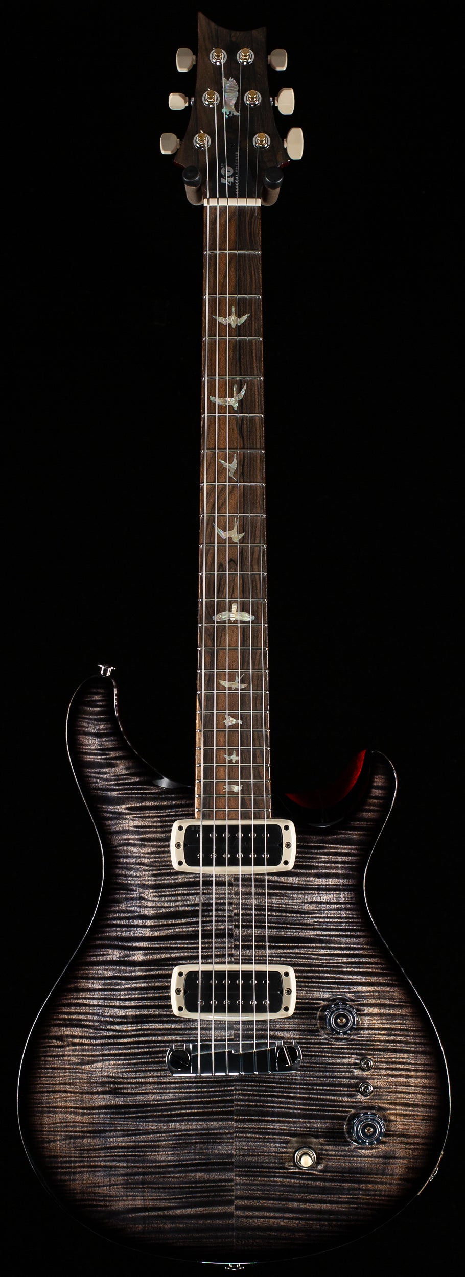 PRS Charcoal Phoenix Flame Private Stock Top (704)