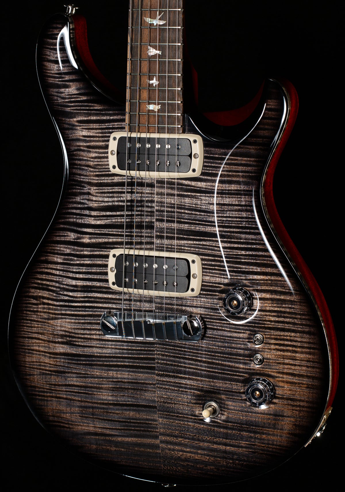 PRS Charcoal Phoenix Flame Private Stock Top (704)