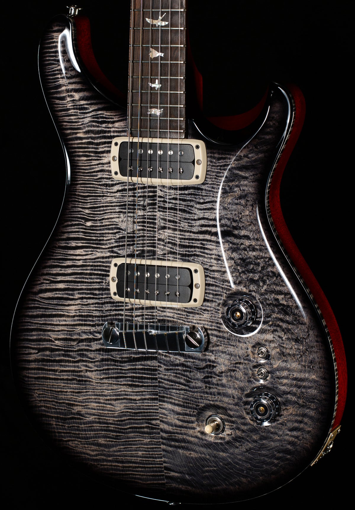 PRS Charcoal Phoenix Flame Private Stock Top (021)