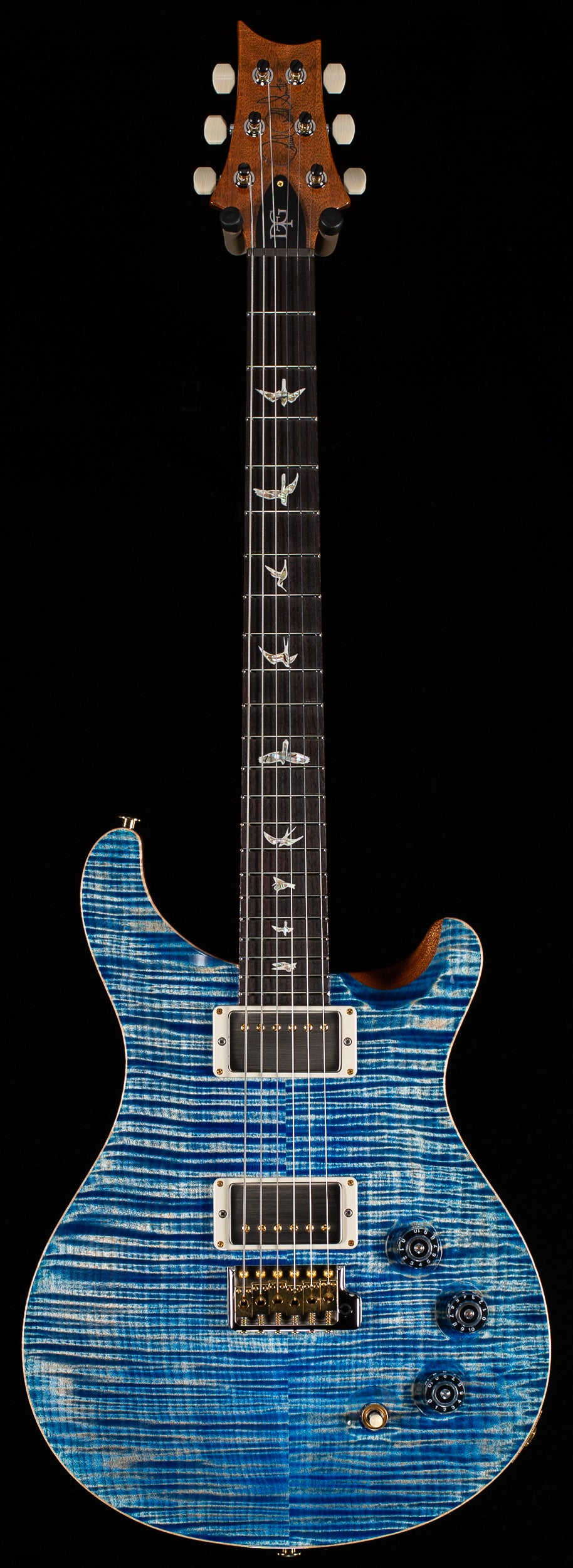 PRS DGT Faded Blue Jean 10 Top (050) - Willcutt Guitars