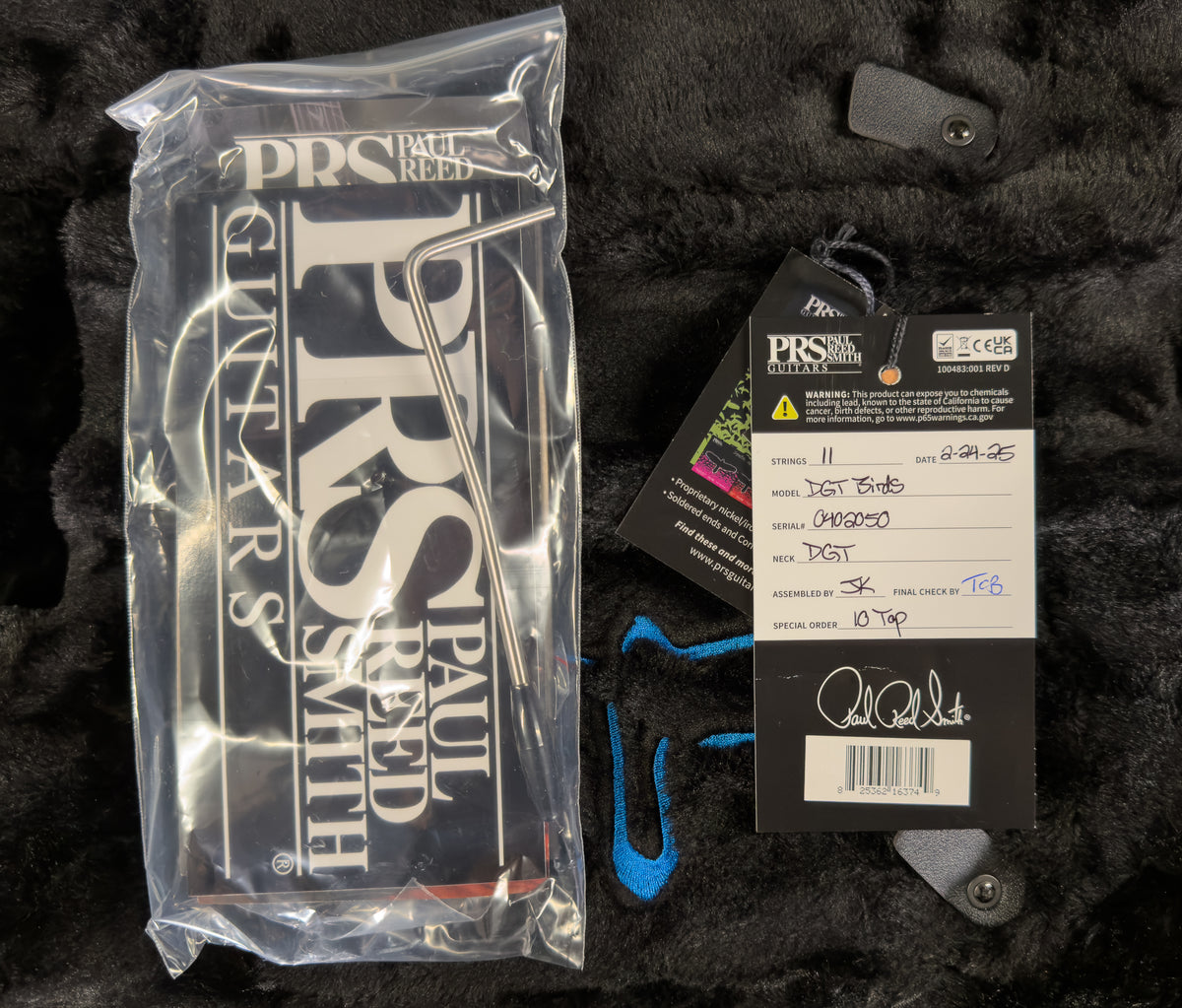 PRS DGT Faded Blue Jean 10 Top (050)