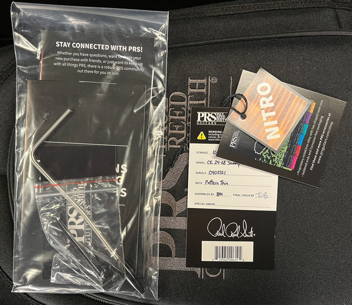 PRS Limited Edition CE 24-08 Swamp Ash Vintage Natural (121)