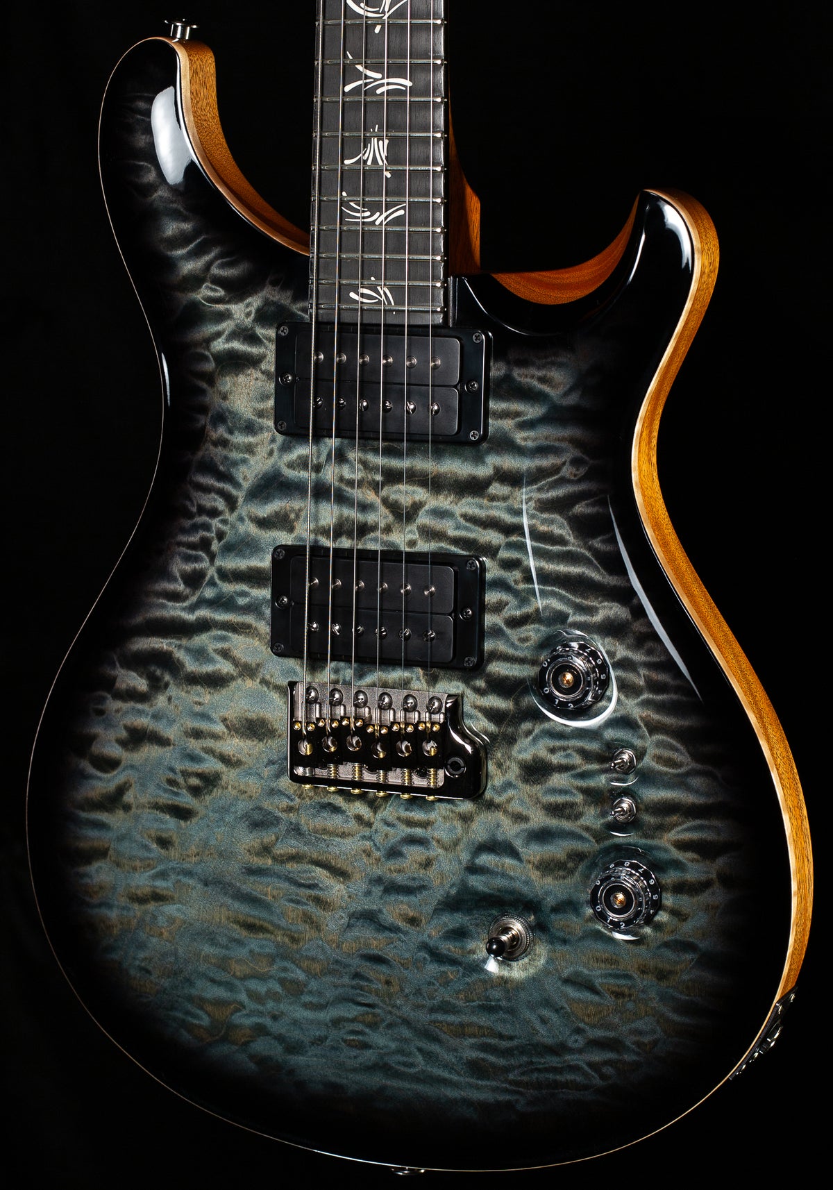 PRS Kanami Tono Ltd Run Custom 24-08 Trampas Green Smokeburst 10 Top (249)