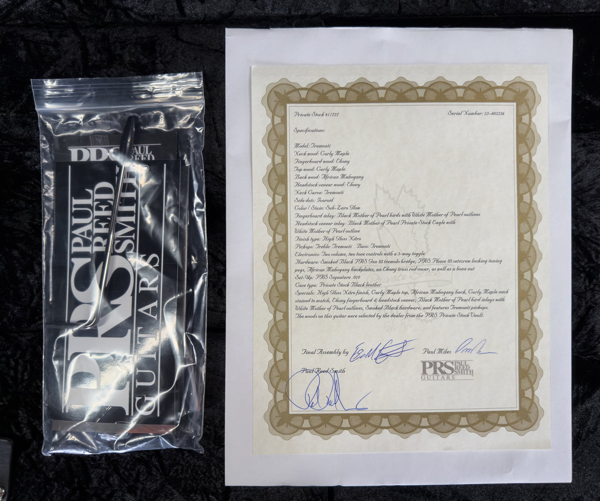 PRS Private Stock 11727 Tremonti Sub-Zero Glow (556)