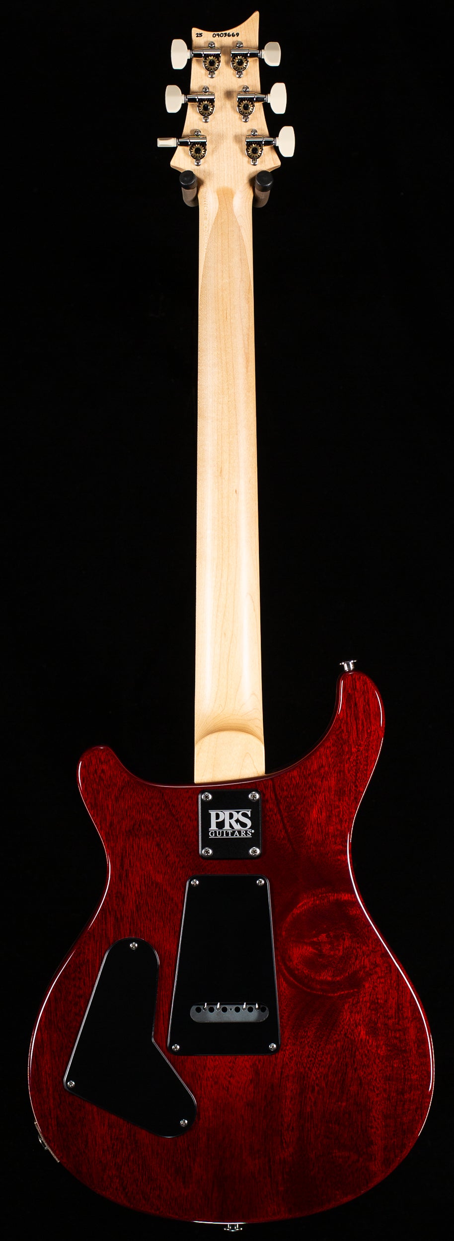 PRS CE 24 Semi-hollow Fire Red Burst (669)