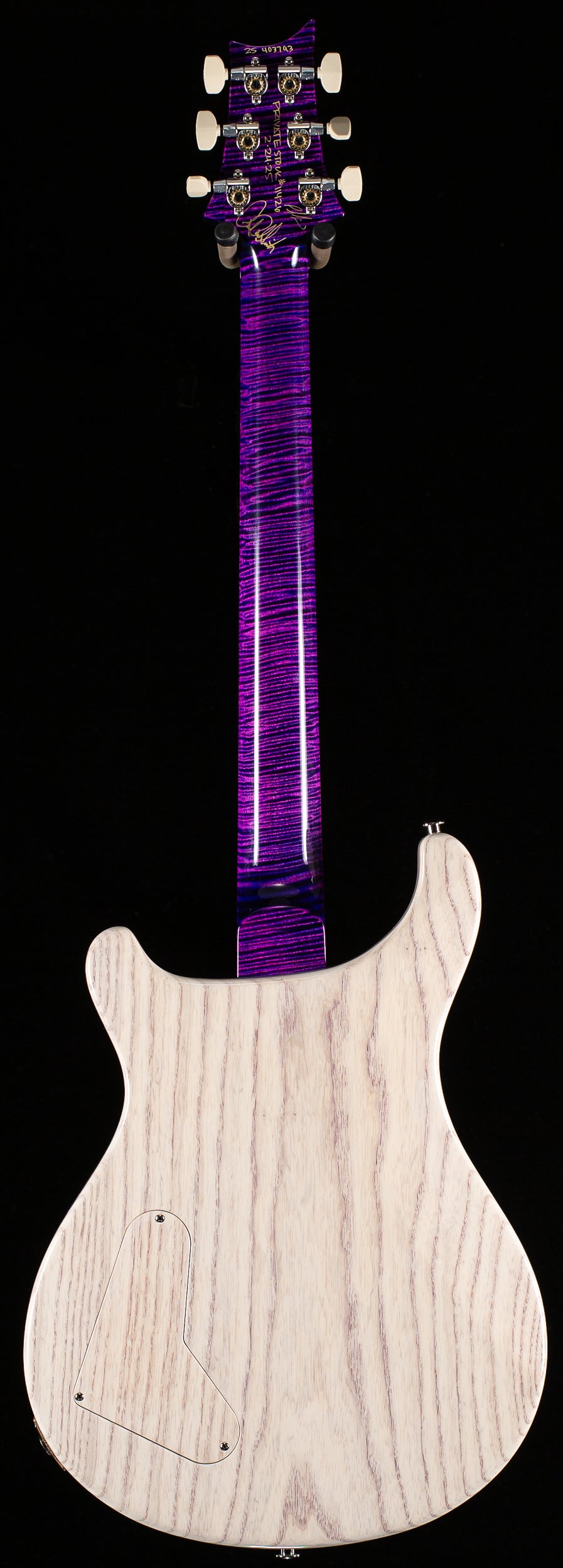 PRS Private Stock 11426 Paul's Guitar Replicant Purple/White Wash with Matching Grainfill (793)