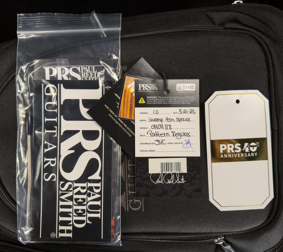 PRS Swamp Ash Special Black Doghair Smokeburst (118)