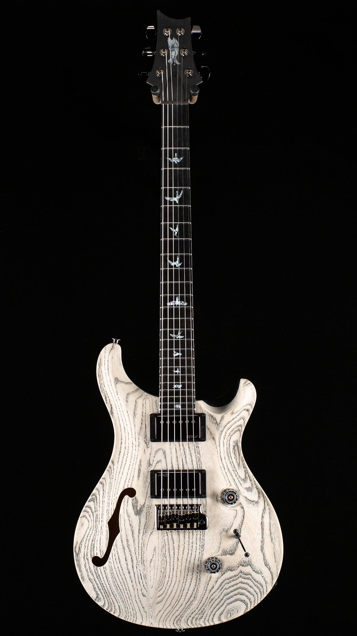 PRS Private Stock 11733 Custom 24 White Doghair Ash Top (358)