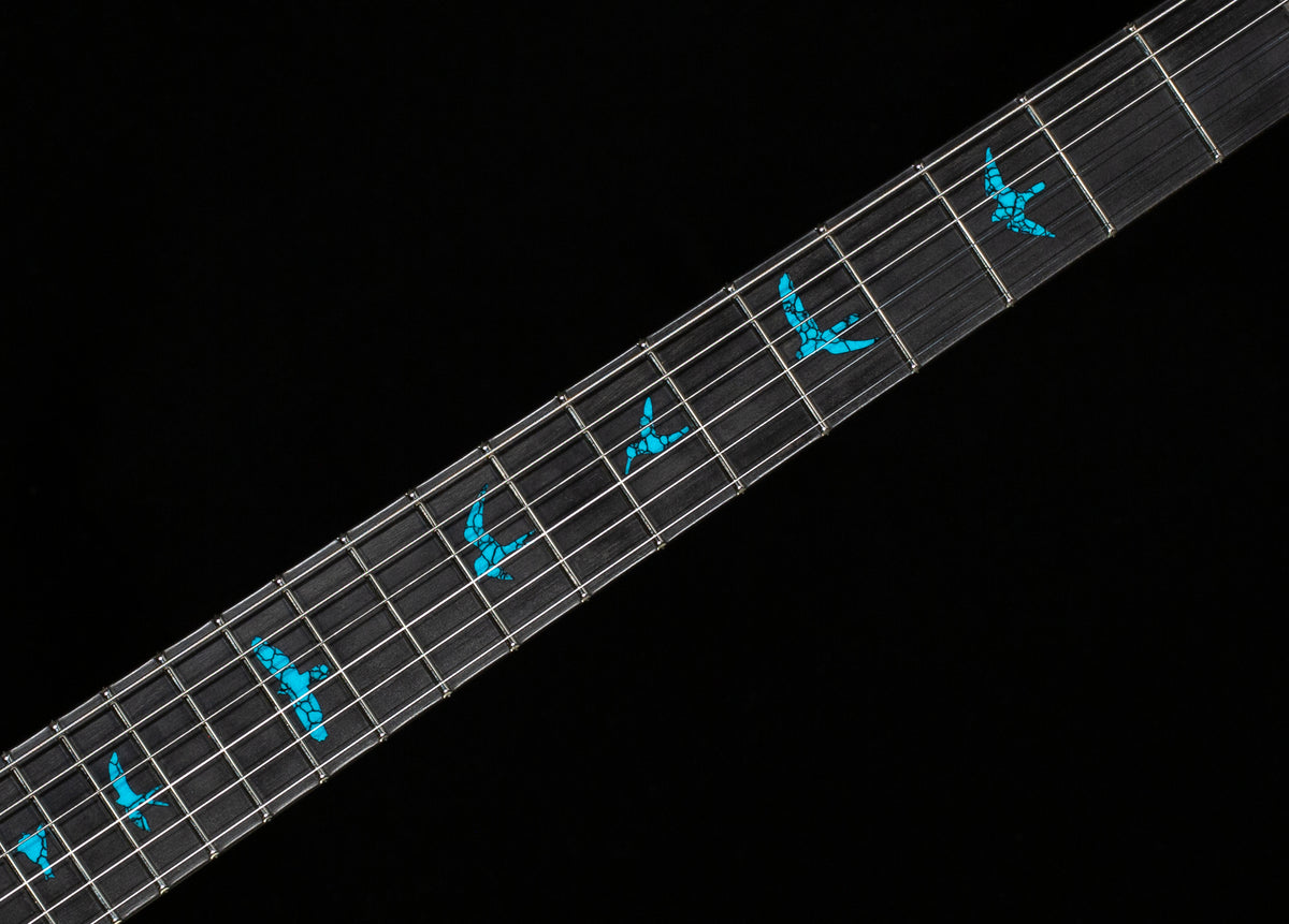 PRS Private Stock 11427 Modern Eagle V Bahamian Blue Burst (897)