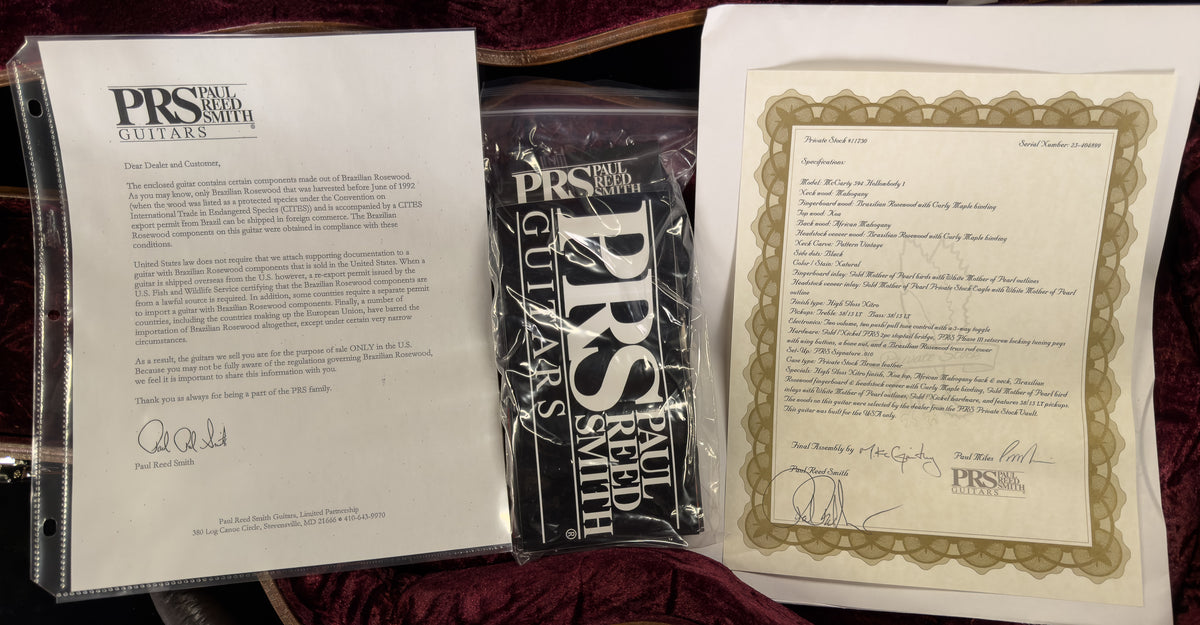 PRS Private Stock 11730 McCarty 594 Hollowbody I Koa (899)