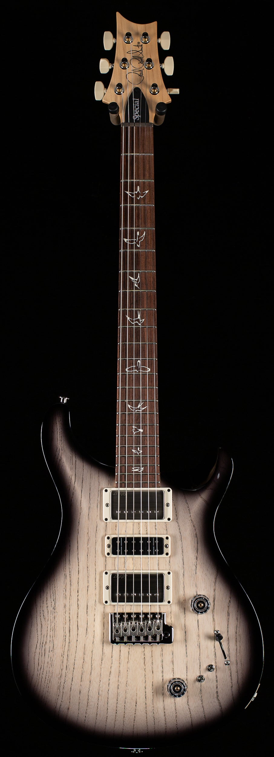 PRS Swamp Ash Special White Doghair Smokeburst (362)