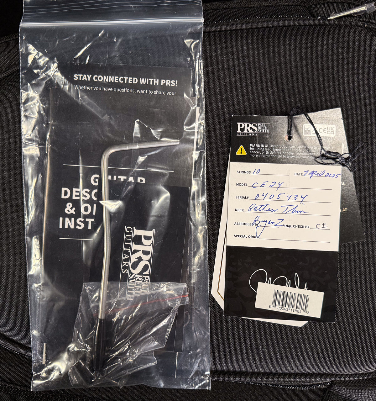 PRS CE 24 Faded Gray Black (434)