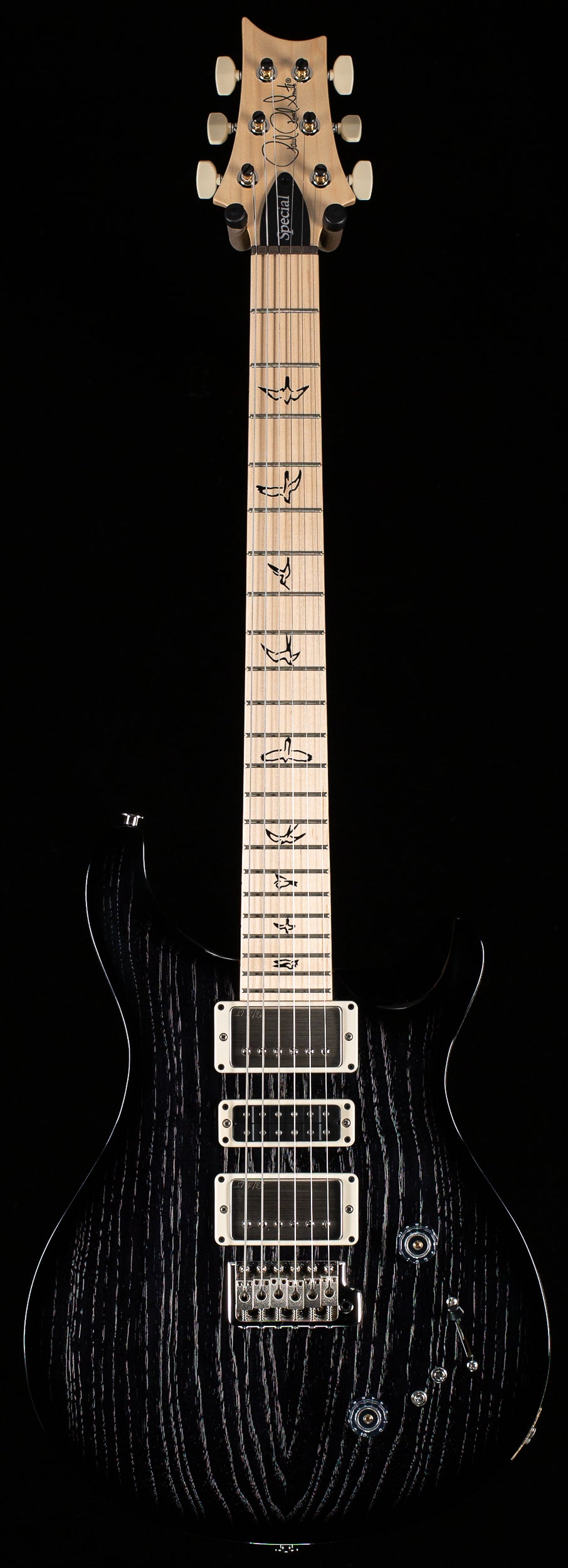 PRS Swamp Ash Special Black Doghair Smokeburst (574)