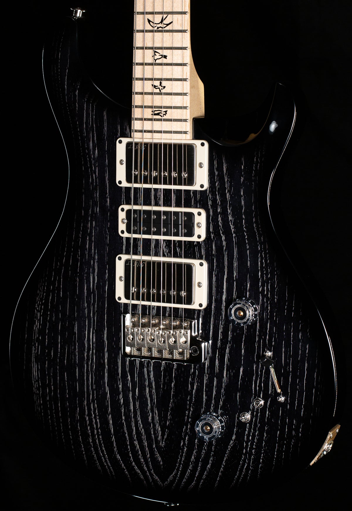 PRS Swamp Ash Special Black Doghair Smokeburst (574)