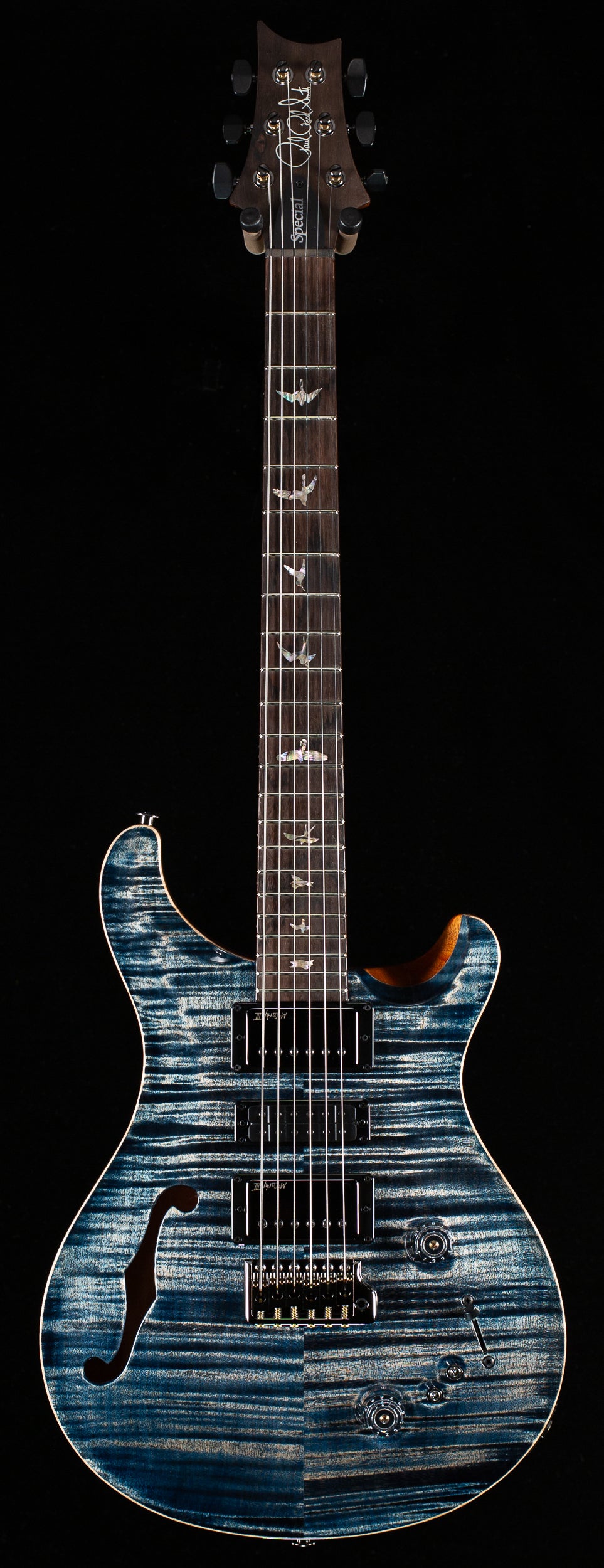 PRS Wood Library Willcutt Exclusive Special Semi-Hollow 10 Top Faded Whale Blue (924)