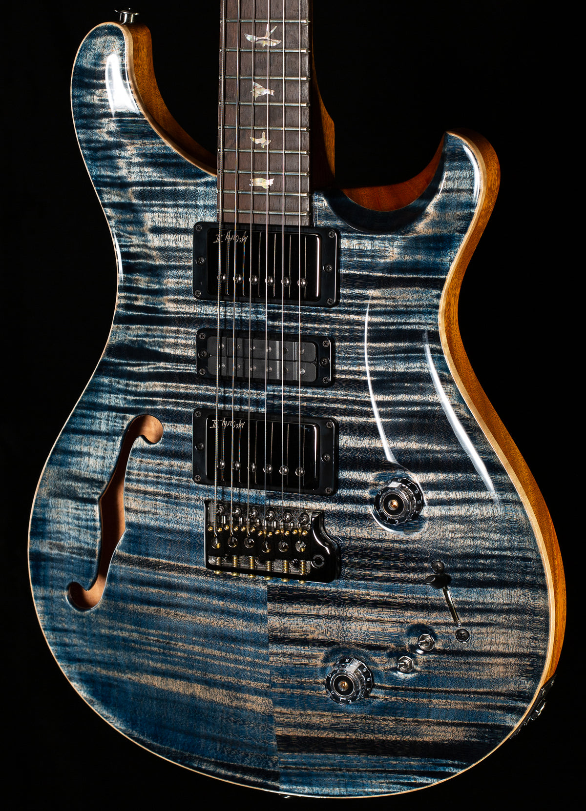 PRS Wood Library Willcutt Exclusive Special Semi-Hollow 10 Top Faded Whale Blue (924)